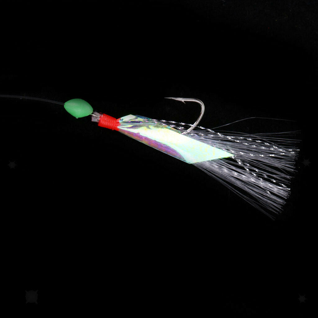5 Hooks Sea Fishing Rigs Fishing Lure Rig Mackerel Bass Pollock Boat Fishing