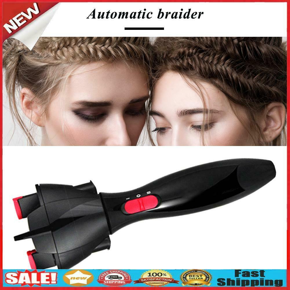 Electric Hair Braider Automatic Twist Knitted Hairstyle Braiding Machine @