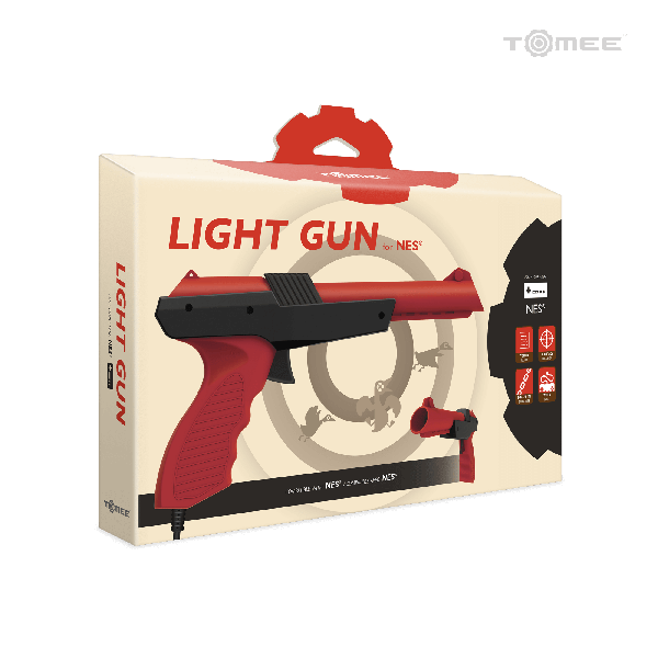 New Light Gun Zapper for Nintendo NES - Play Duck Hunt, Hogan's Alley & More..