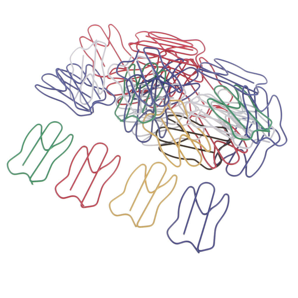 30pcs Metal Paper Clips for File/Papers/School/Office Stationery Supplies