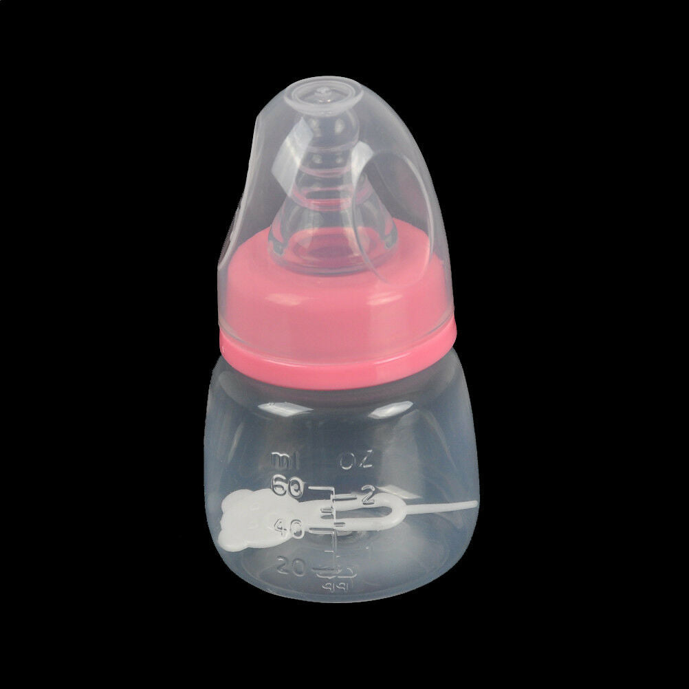 Infant Baby 0-18Month Feeder 60ML  PP Nursing Juice Milk Hardness Bottle N.l8