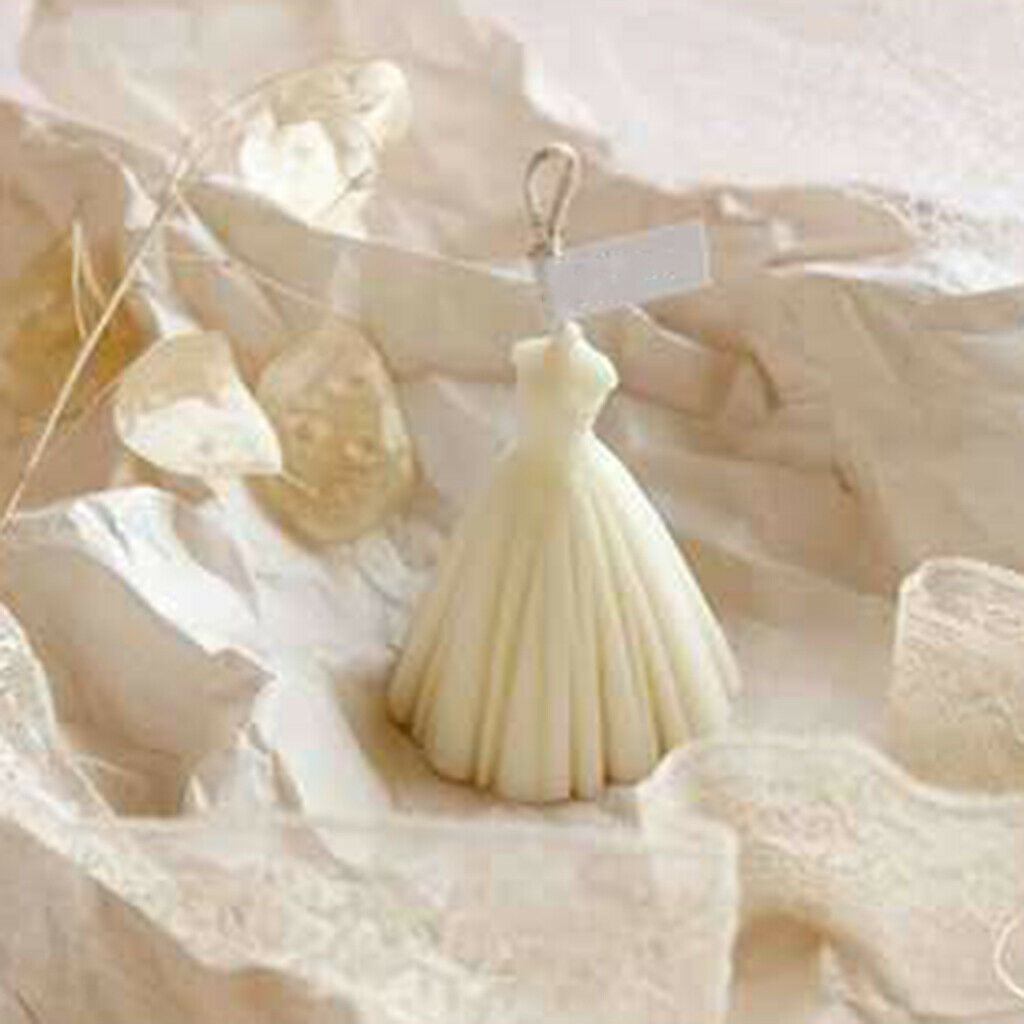 Scented Candle Wedding Bride Gown Essential Oil Living Room Bedroom Decor