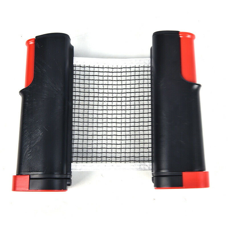 Table Tennis Kit Ping Pong Set Portable Retractable Net 2 Bats + 4 Balls + y TH