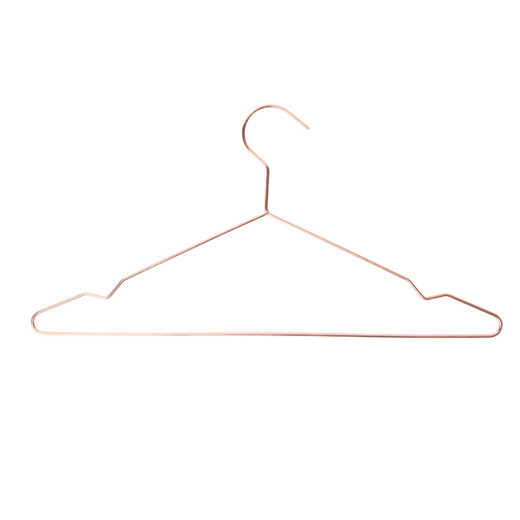 Strong Hanger Hook Metal Wire Clothes Coat Trouser T Shirt Holder Bar
