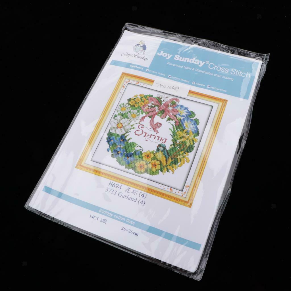Counted Cross Stitch Embroidery Kit Latch Hook Kits Tool