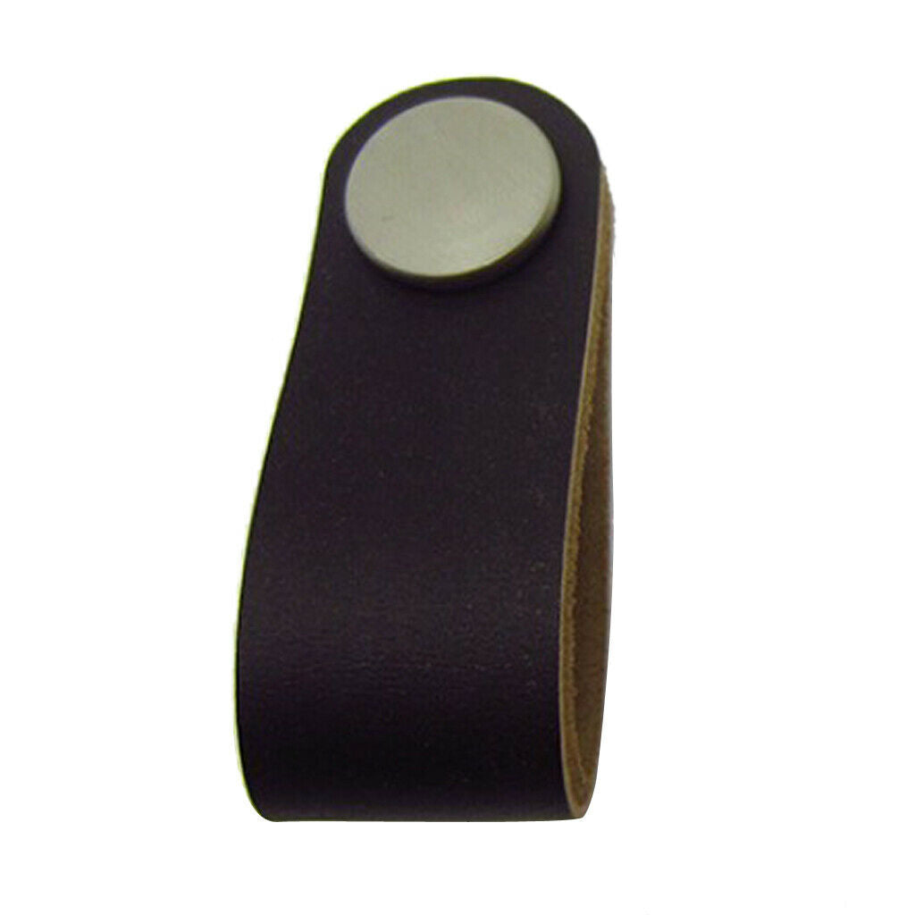 18pcs Nordic Wardrobe Cabinet Door Handle Soft PU Leather Door Handles For