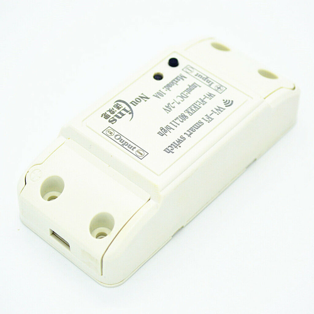 DC12V DIY   Wireless Switch Smart With ABS Shell Mobile APP Socket 10A