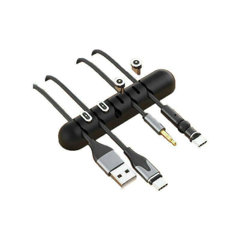 New~Cable Clip Desk Tidy Winder Earphone Organizer Wire USB Charger Holder Clips