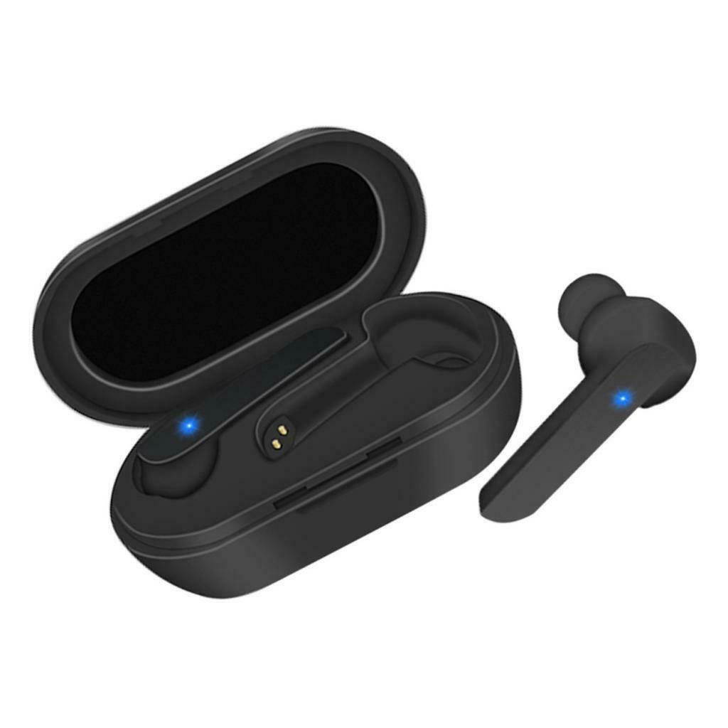 SQ-W2 TWS Wireless Headphones Bluetooth 5.0 Headset  Black