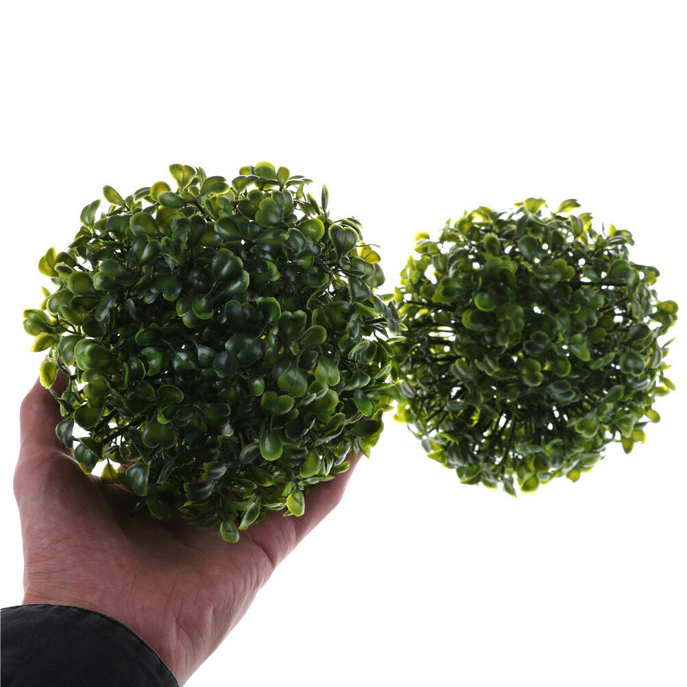 15CM Artificial Plant Ball Topiary Tree Boxwood Home Outdoor Wedding Deco.l8