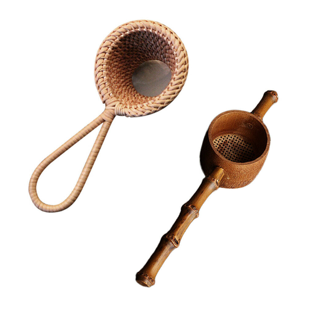 2Pcs Long Handled Tea Infuser Leaf Tea Tea Tong Tea Maker Pincer Tea Strainer