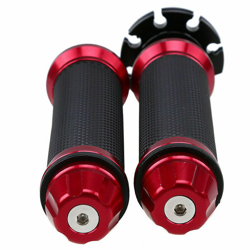Universal 7/8" & 1â€ Hand Bar Grips twist Gas Throttle for Cafe Racer Bobber ATV