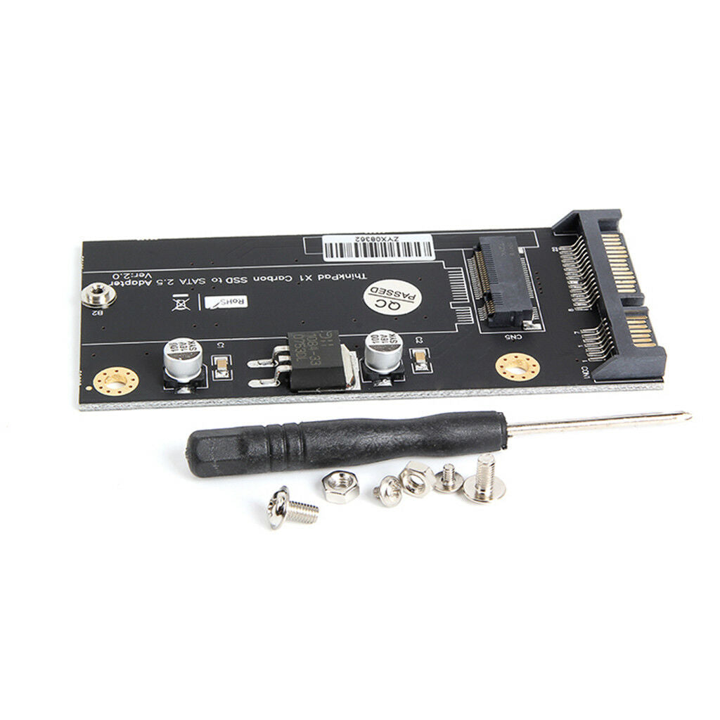 20+6Pin SSD to SATA 2.5inch Adapter Card for Lenovo X1 Carbon Ultrabook