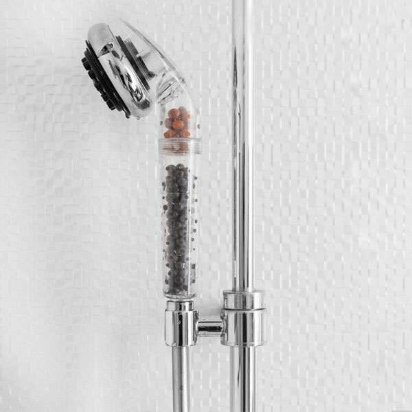 Knob Shower Spa Multifunctional Tourmaline Germanium Eco Purifies Water New