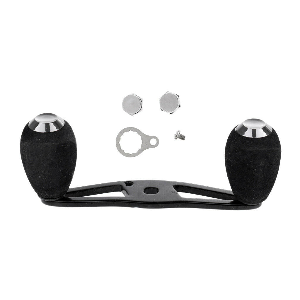 Metal Fishing Reel Handle EVA Knob for Baitcasting Reel with Mounting Kit