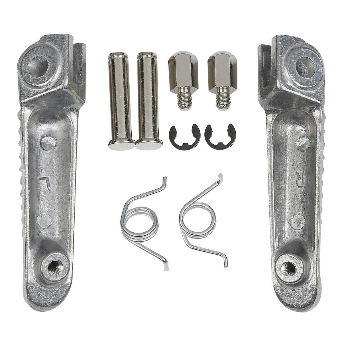 Front Footrests Foot Pegs Fit For Yamaha YZF R6S 2003-2008 YZF R1 1992-2019