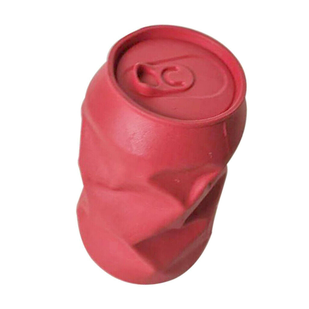 Cans Shape Pet Chew Bite Toys Dog Teething Clean Toys For Dogs Puppy Red