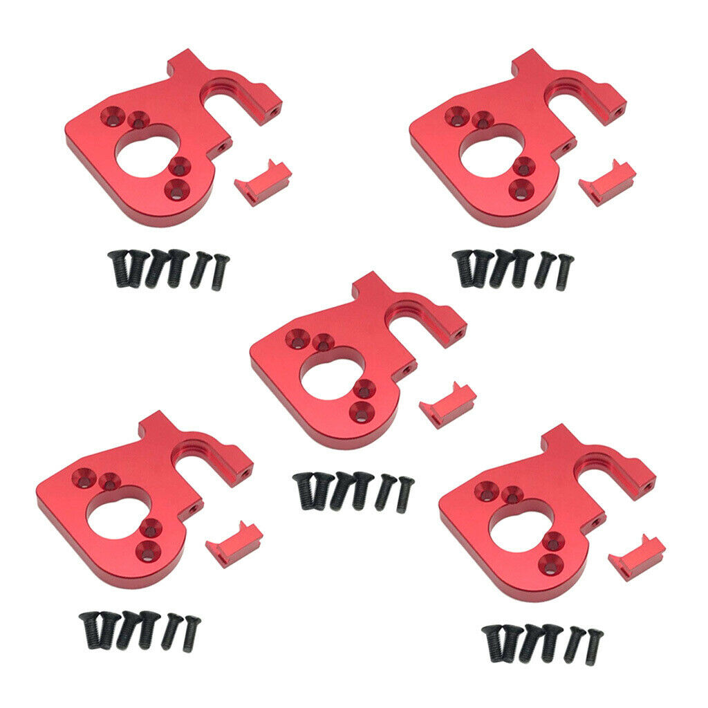 5x 1:14 RC Metal Motor Seat for WLTOYS 144001 Car Buggy Trucks DIY Accessory