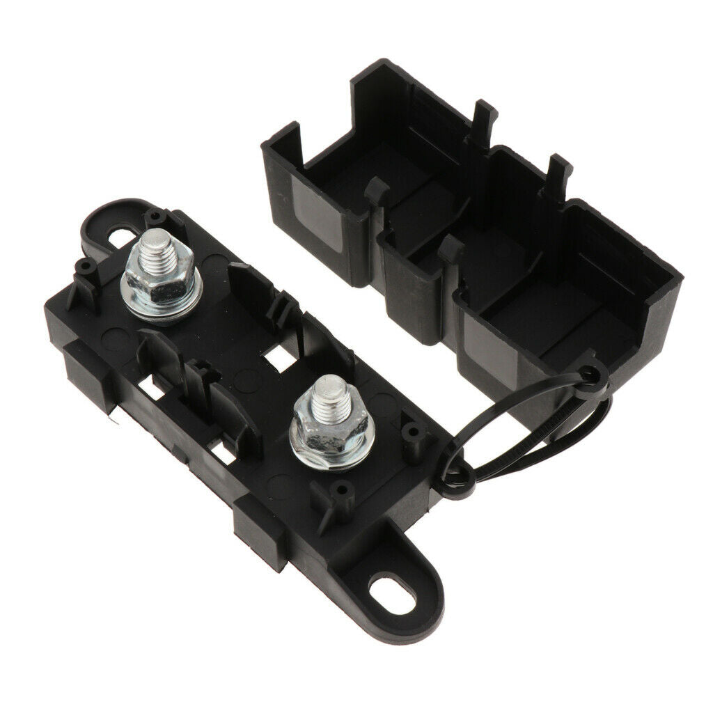2 Pieces MEGA Fuse Block/Holder with Cover Universal for RV/Van/Truck
