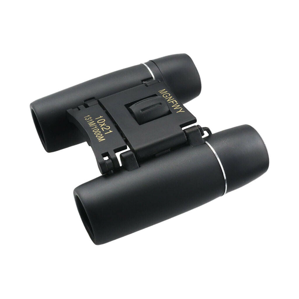 Travel Foldable BaK7 Binoculars 10x21  Telescope - Pocket Size