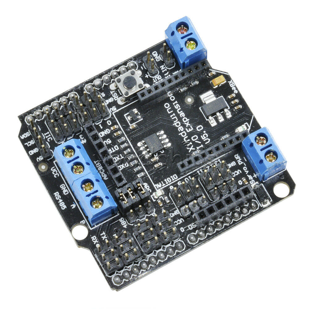 Xbee/Bluetooth/RS485 SRS485/APC220 I/O Sensor Expansion Shield V5 For Arduino