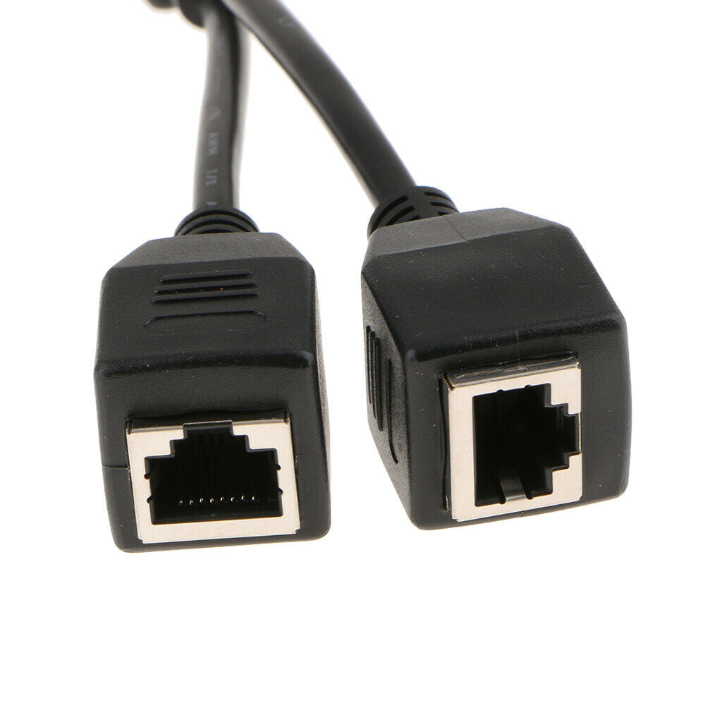 prettyia  Male to 2 Female Splitter Adapter Connector Cable Adapter