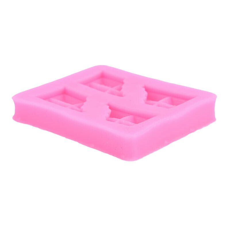 Chocolate Candle Mold Making DIY Soap Dessert Silicone Mold Fondant Baking Mo Qx
