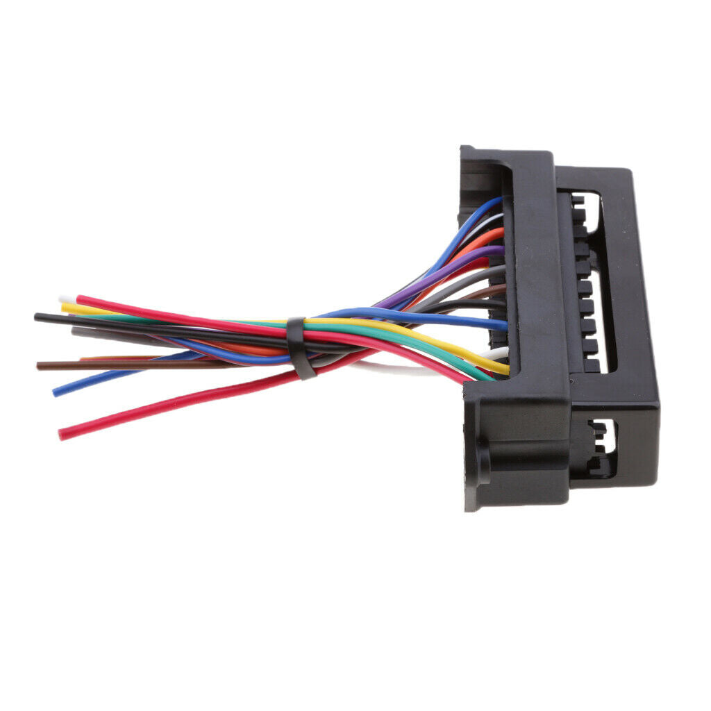 1A-40A 12-Way Automotive Relay Fuse Holder Distribution Block 32V Voltage