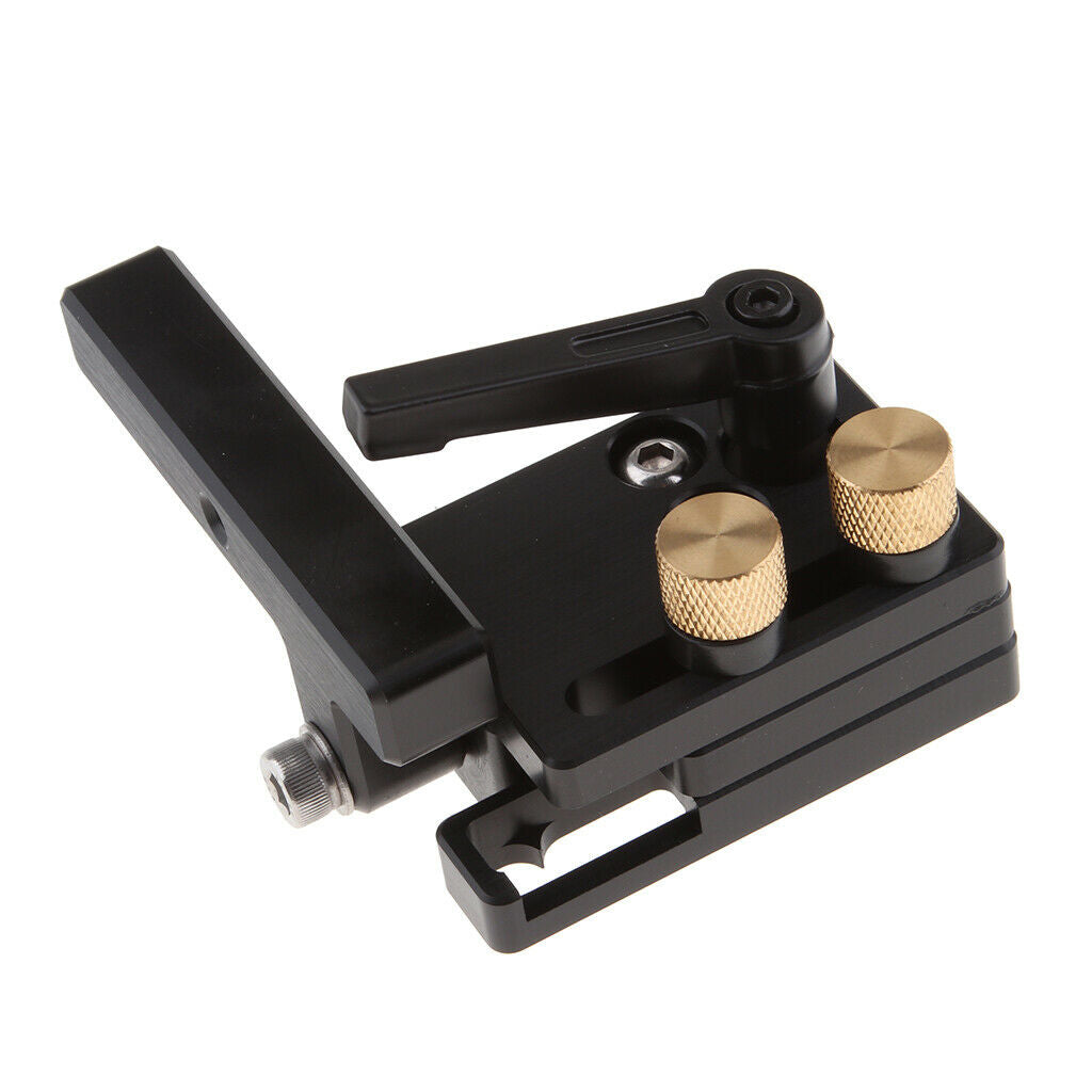 2Pcs Miter Rail Stop for T Slot T Rail Woodworking Tool Right And Left