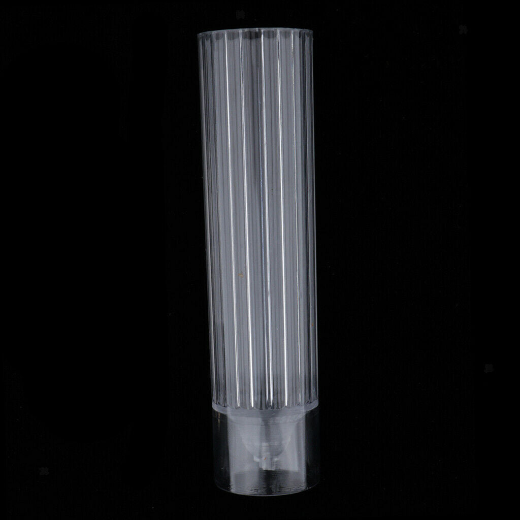 Spire Cylinder Shaped Plastic Clear Candle Molds Candles Making Tool
