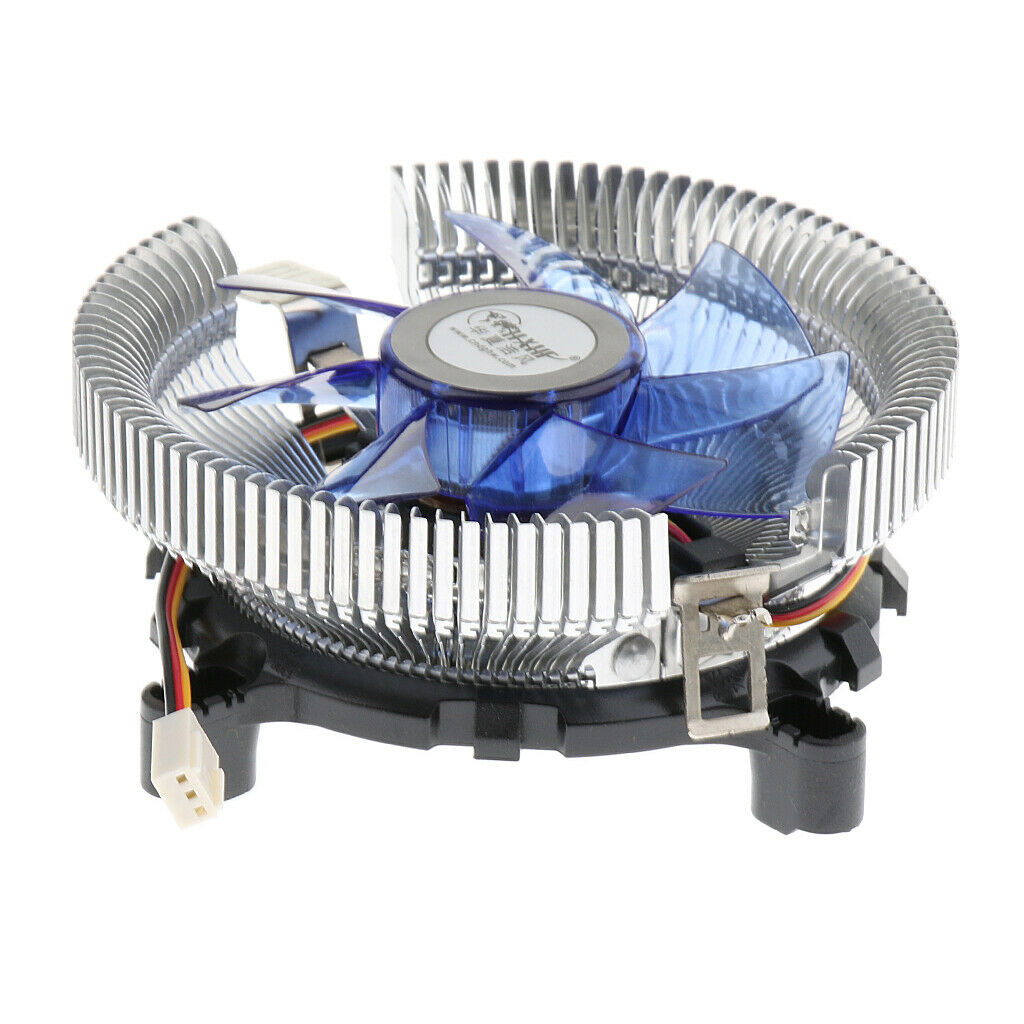 Universal Computer CPU Cooler Heatsink 112*110*57mm Fan w/ LED Radiator for