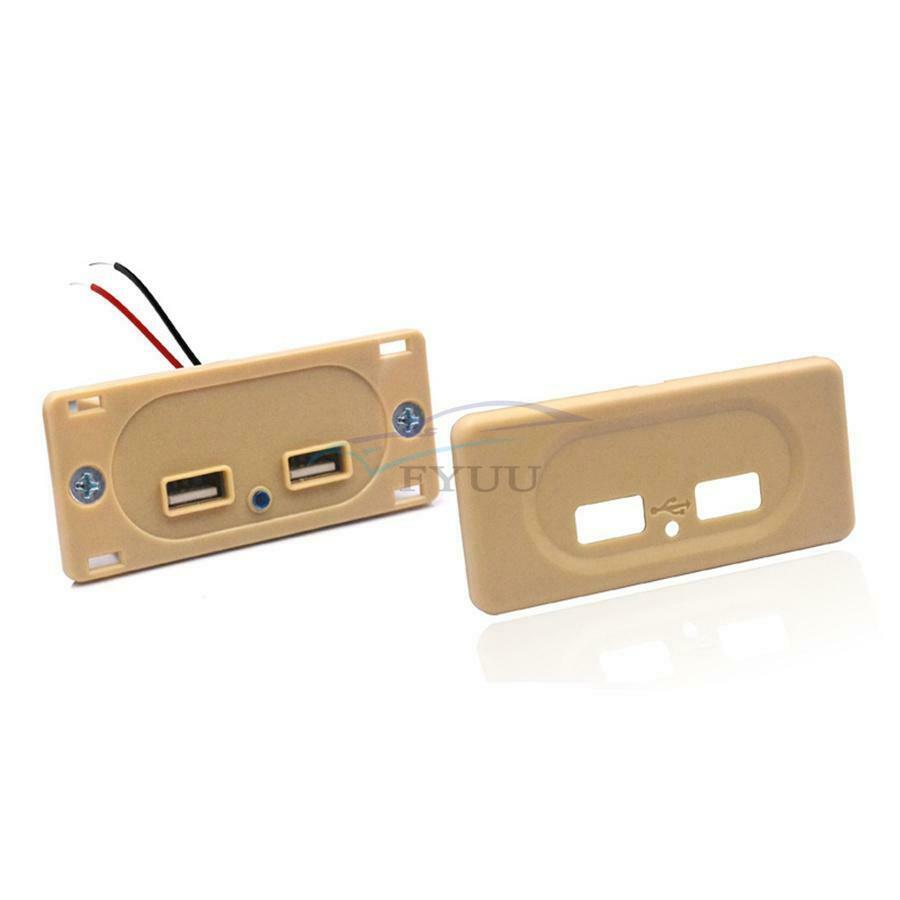 3.1A Fast Charging Antifall Dual USB Charging Ports Socket For Car Boat RV Truck