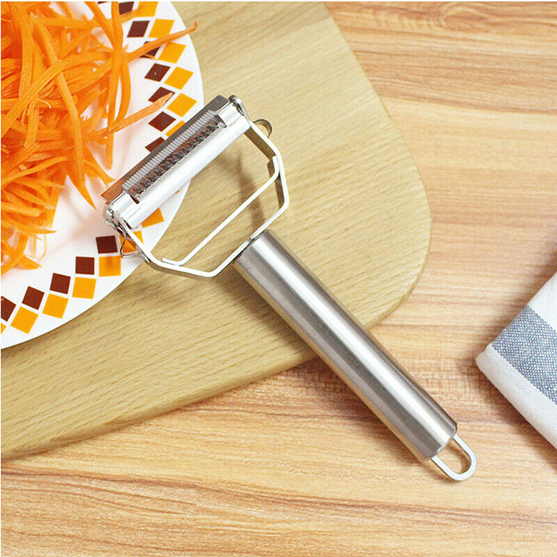 1Pc Potato Peeler Vegetable Grater Cabbage Cutter Slicer Stainless Steel .l8
