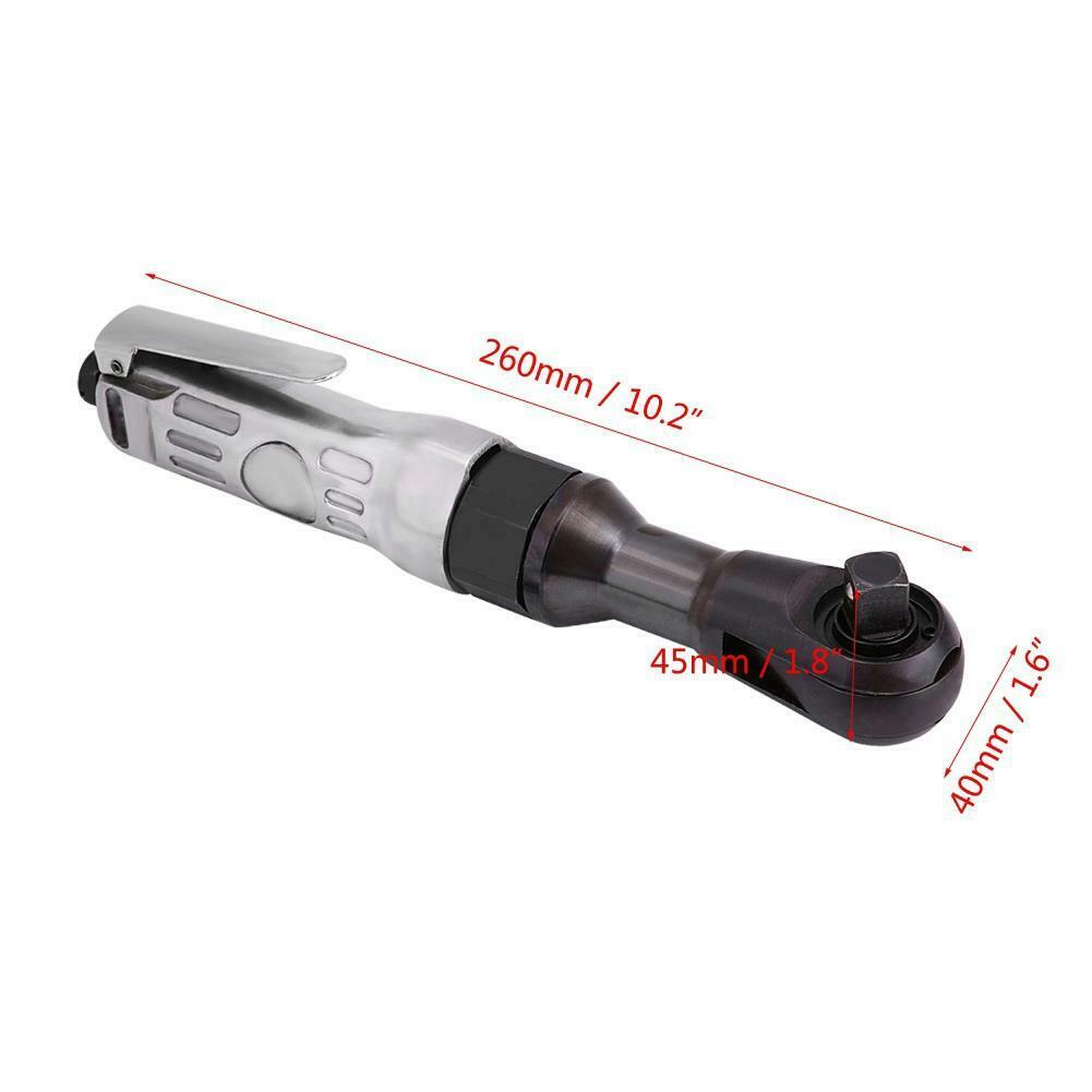 1/2" 12.5mm Heavy Duty Air Ratchet Wrench Torsion Drive Spanner Pneumatic Auto R