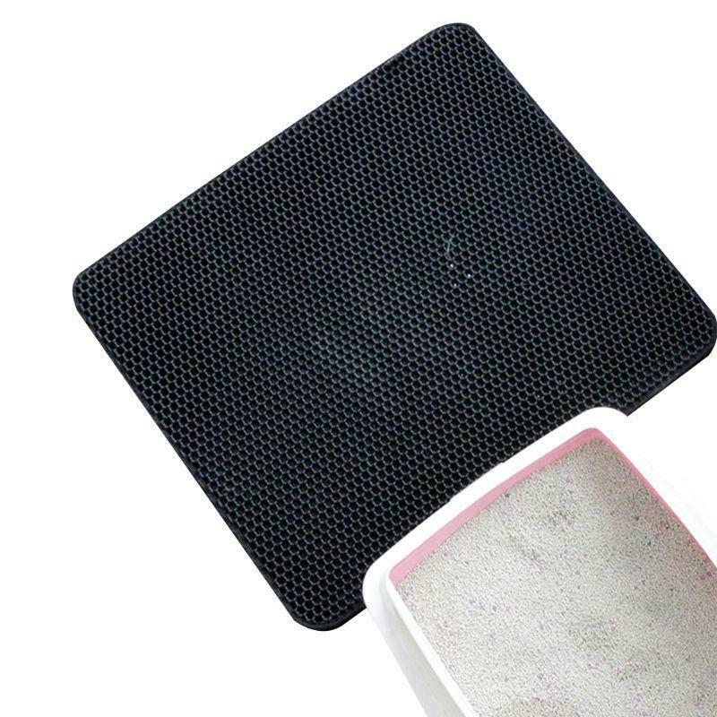 Waterproof Pet Cat Litter Mat EVA Double Layer Cat Litter Trapping Pets Mat Pad