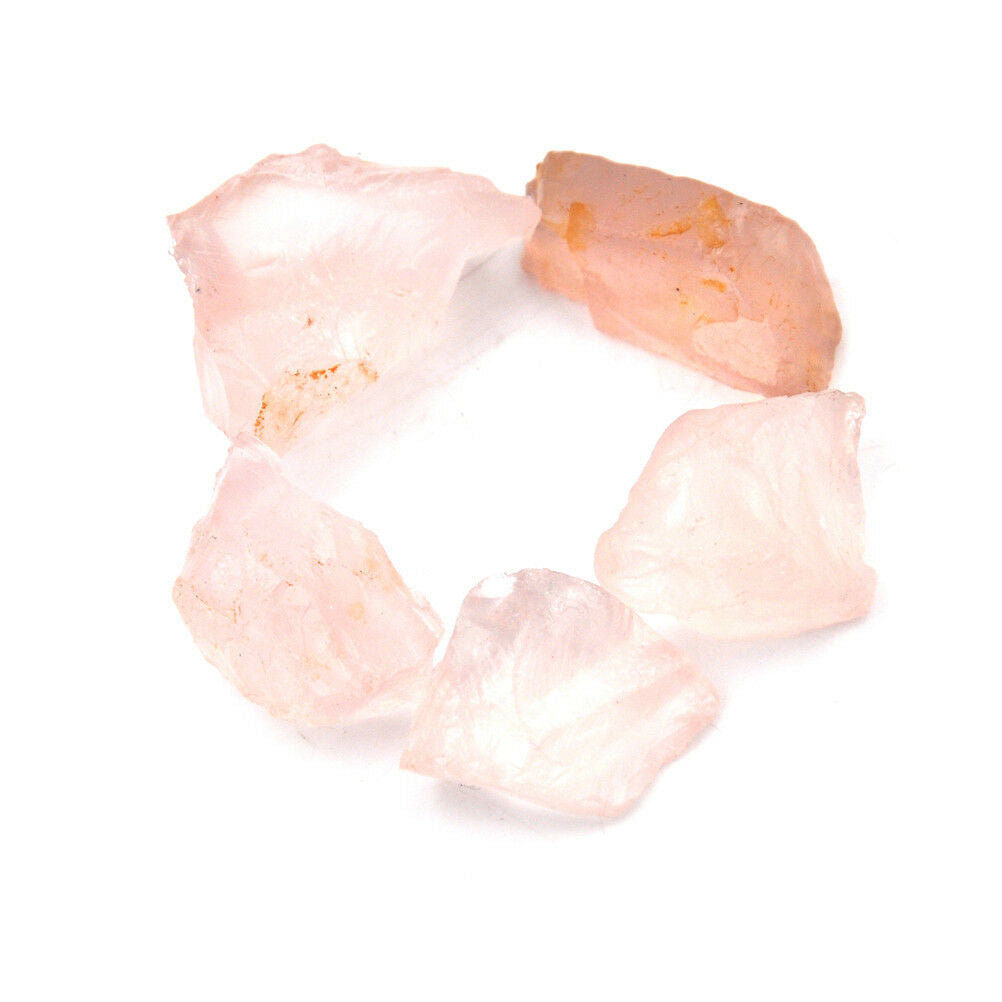 Natural Pink Fluorite Quartz Crystal Stones Rough Polished Gravel Specime.l8