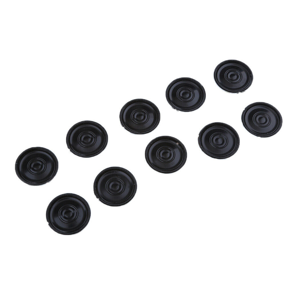 10 Pieces 1 Watt 8Ohm 28mm Dia Mini Metal Inside Music Player Stereo