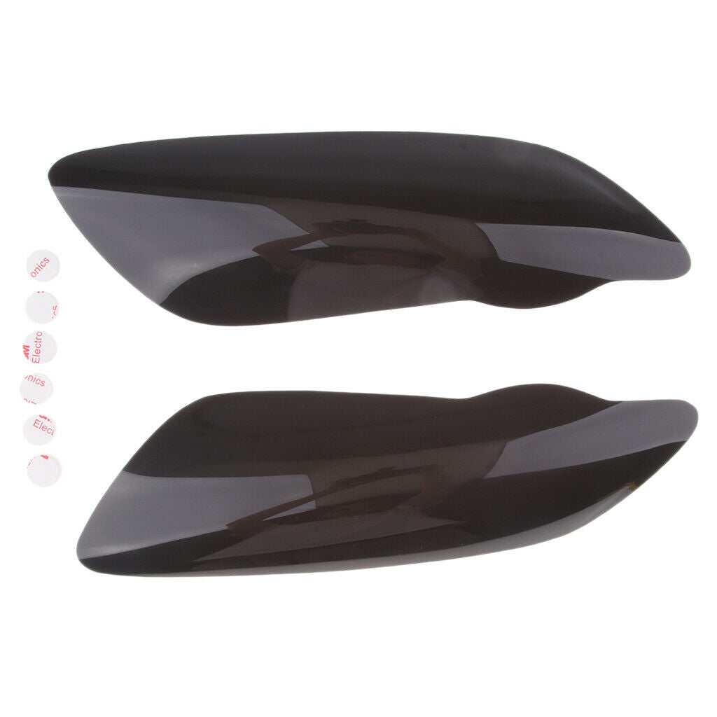 1 Pair Motorcycle Headlight Lens Cover Shield For Yamaha YZF R1 2004-2006