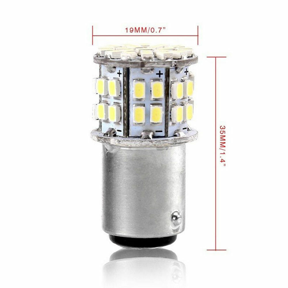 LED Light White 1157 BAY15D 50SMD 12V 1206 6000K Car Tail Stop Brake Lamp Bulb