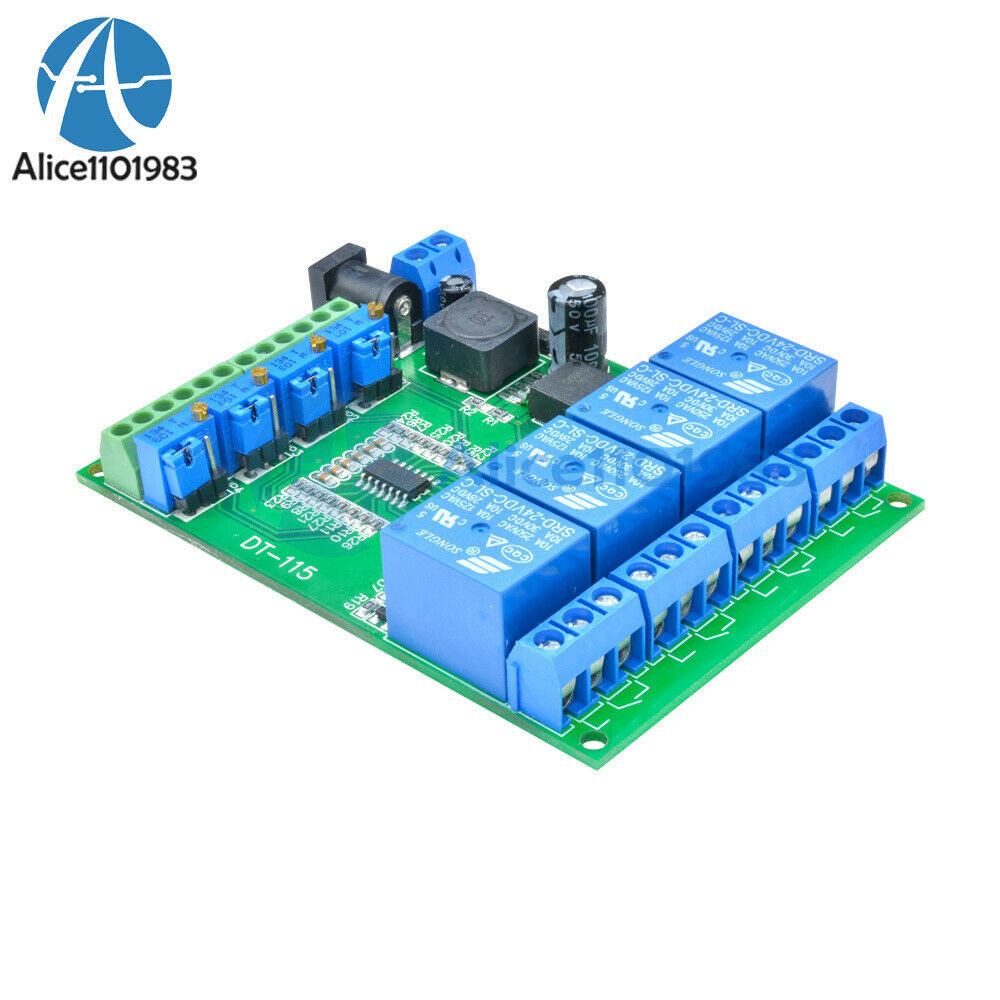 DC 24V 4-Channel Voltage LM393 Comparator Comparison Stable Module 150mA