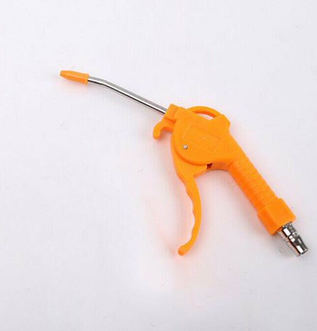Air Blow Gun 4" NPT Angle Duster 1/2" Rubber Tip tool Nozzle Pistol Grip Safety