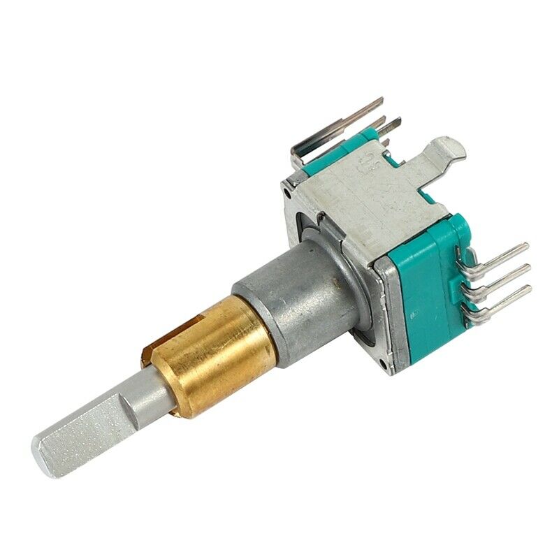 EC11EBB24C03 Dual Axis Encoder with Switch 30 Positioning Number 15 Pulse PoinQ2