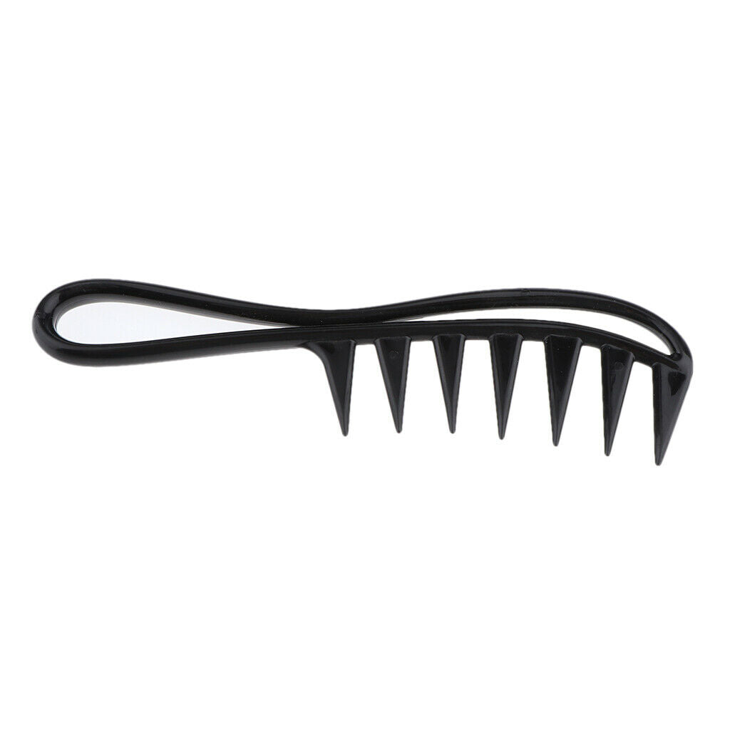 Large Salon Combs Wide Tooth Hairdressing Shower Comb Jumbo Detangler Brush