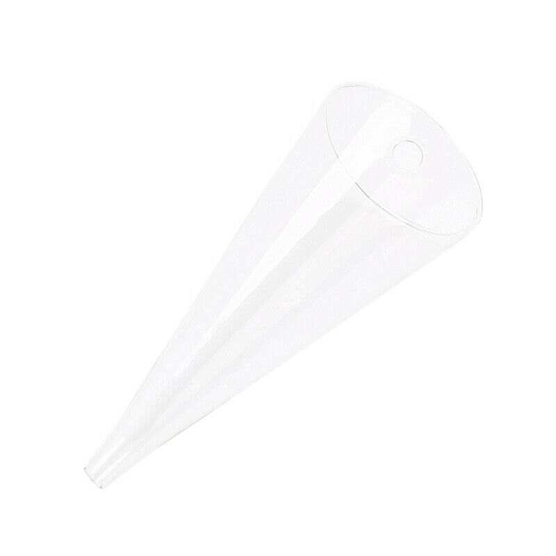 Cone Hanging Glass Flower Planter Vase Terrarium Container Home Garden Decor OL6