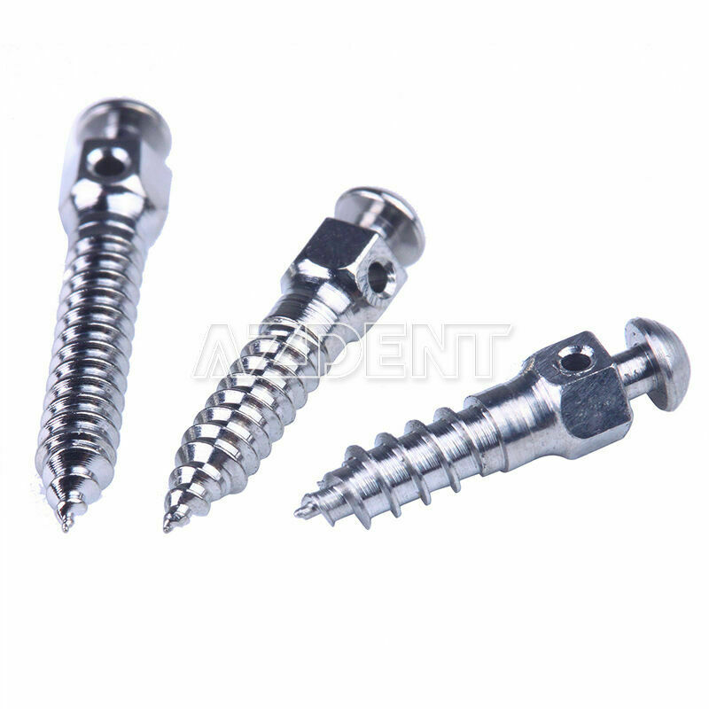 3 X Dental Orthodontic Micro Implants Mini Screw Self-Taping φ2.0mm*6/8/10mm