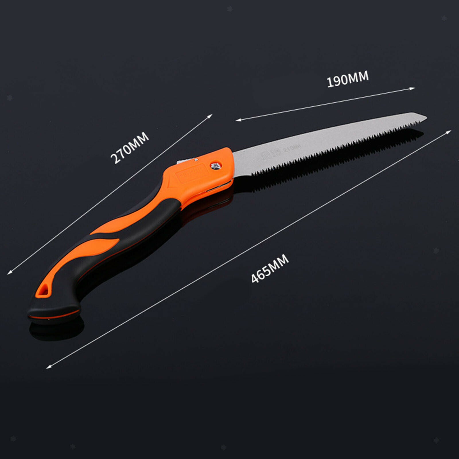 Foldable Pruning Saw Triple Cut Hand Saw for Trimming Sawing Trees Hand Tool