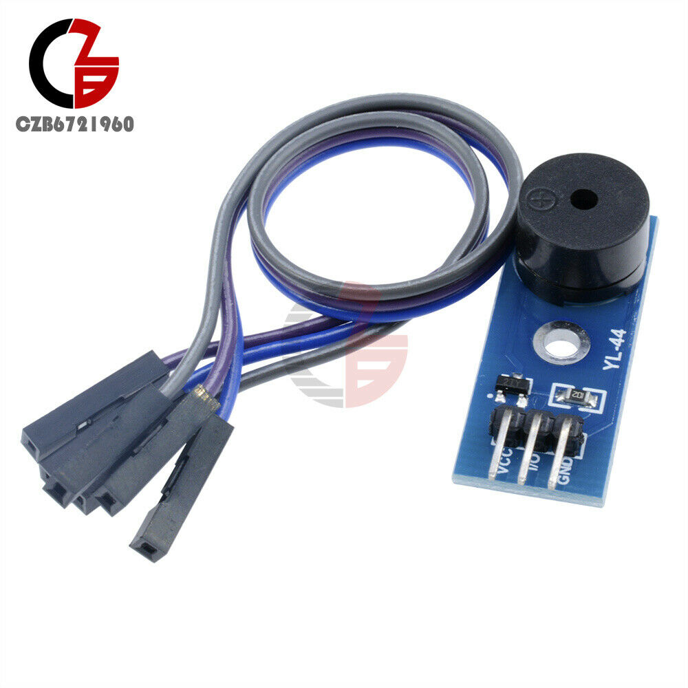 10PCS 3.3-5V Passive Buzzer Alarm Sensor Beep Module for arduino smart Car+Cable