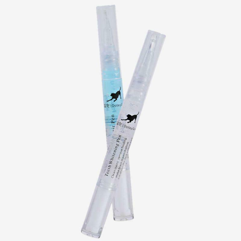 Pet Dog Cat Teeth Cleaning Kit for Dental Care Tartar Remover Pen Fresh Breath