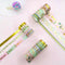 6x Cartoon Alpaca Cactus Bronzing Washi Paper Tape DIY Hand Account Diary Decor