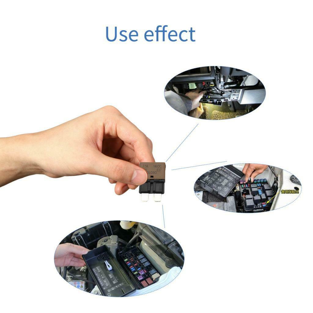 Car Automatic Universal Resettable Circuit Breaker  Fuse 12V/24V 7.5A